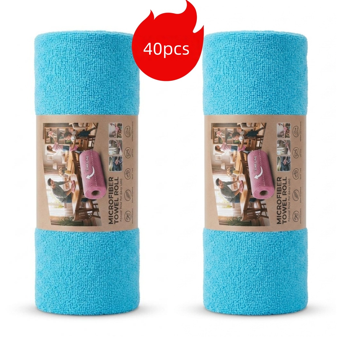 40pcs/25*25cm Car wash towels, - огляд і ціна Microfiber Towel Detailing