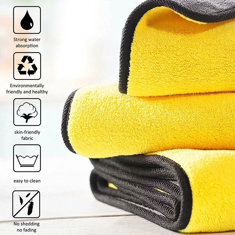 10/1Pcs Microfiber Cleaning To - огляд і ціна Microfiber Towel Detailing
